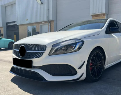 XVIP Diamonds Style Grille For Benz A-Class W176 2016-2018 A180 A200 A250 A45 AMG Front Racing Grille GTR Style Bumper Grille