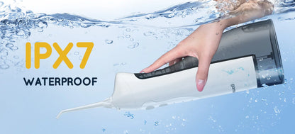 Mornwell Water Flosser Teeth Picks 4 Jets 3 Modes Portable Cordless D52 Water Floss For Teeth Cleaner IPX7 Waterproof Oral Picks