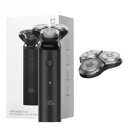 Mijia S500 Electric Shaver Triple Blade Trimmer Portable Dry Wet Shaving Rechargeable Washable Beard Hair Cutting Machine Razor