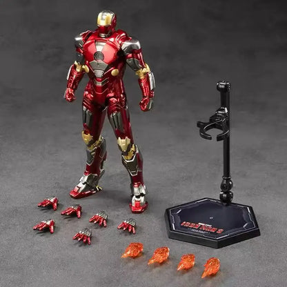 ZD Toys Iron Man Action Figures (Models: MK1-MK10,MK9, MK12, MK14, MK15, MK18, MK28, MK38, MK40, MK42, MK43,MK46 7-Inch, etc