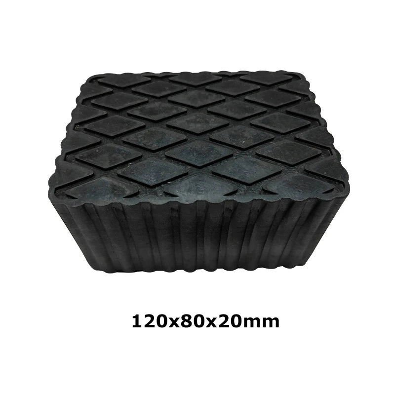 Car Lift Shock Absorbing Jack Pad Blocker Solid Rubber Pads Support Non Slip Spacer for Jack Racks Lifting Equipment Accessories