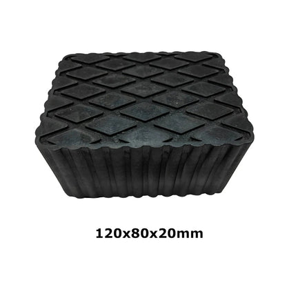 Car Lift Shock Absorbing Jack Pad Blocker Solid Rubber Pads Support Non Slip Spacer for Jack Racks Lifting Equipment Accessories