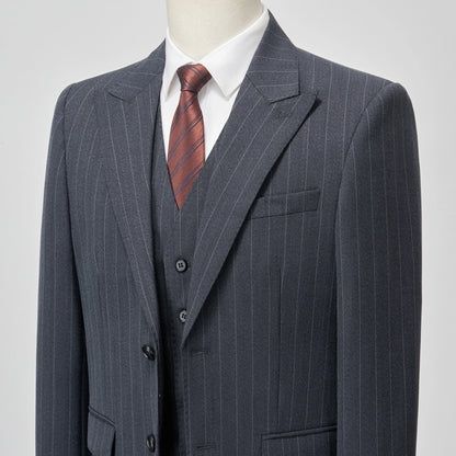 2025 Muscular Groom Suits US Sizes 3D Tailored Italian TR for Broad Shoulders Wedding & Business Set with Adjustable Trousers