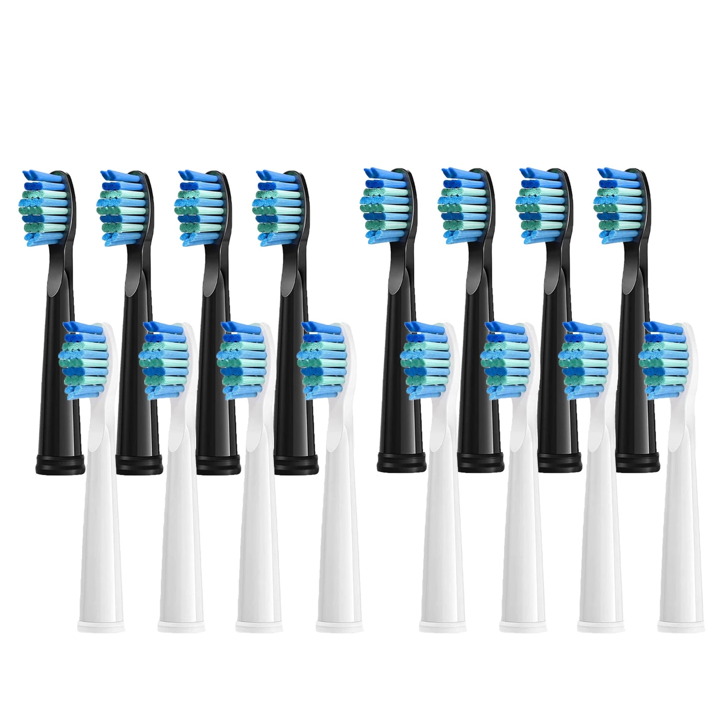 4/8/12/16 Pcs Replacement Brush Heads For Seago For Fairywill Electric Toothbrush Head Dupont Bristle Brush Refill Tooth Clean
