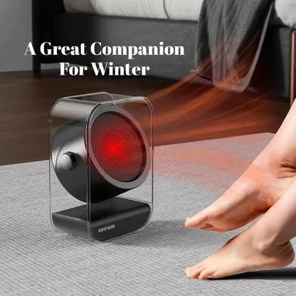 New Home Low-Noise Desktop Heater, Fast Heating, Energy Saving, Portable Multifunctional Heater with Handle for Office Use
