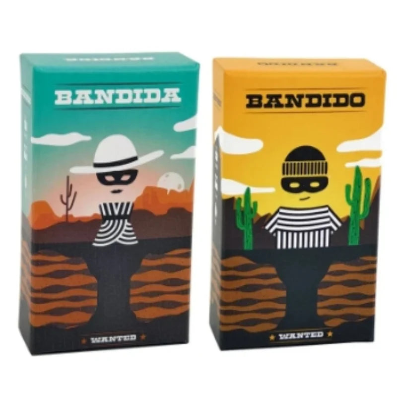 2026 Hot Bandido Bandida Board Game 1-4 Players Strategy Puzzle Card Game For Kids & Adults Party Family Fun Strategy Game