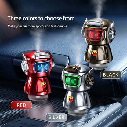 Car Air Outlet Robot Perfume Clip Auto Fragrance Diffuser For FIAT Abarth 500 Pulse Panda Tipo Strada 600 500L Mobi Doblo Toro