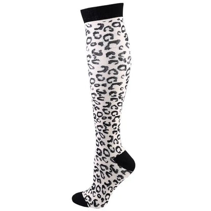 58 Styles Compression Socks 30 Mmhg Heart Star Stripe Socks New Unisex Golfs Tube Thigh Men Outdoor Long Pressure Stockings
