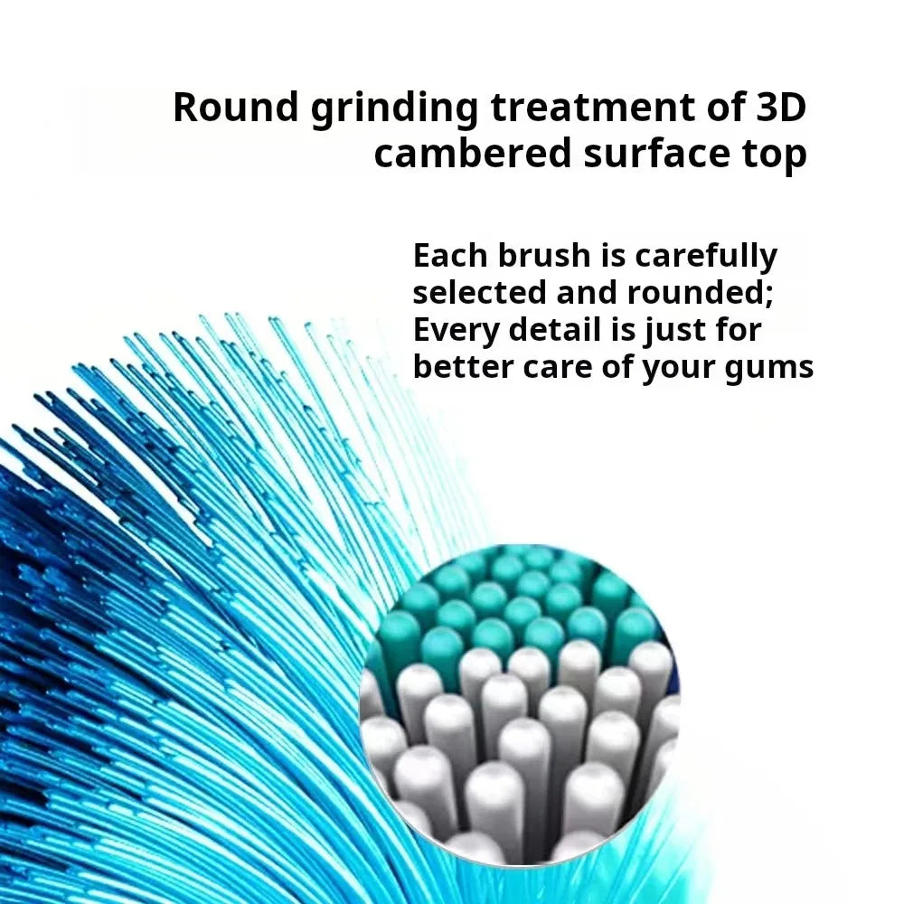 Replacement Toothbrush Heads for Sarmocare S100 S200 S600 S700 S800 S900 S710 S820 S910 Electric Toothbrush for Hyundai X100
