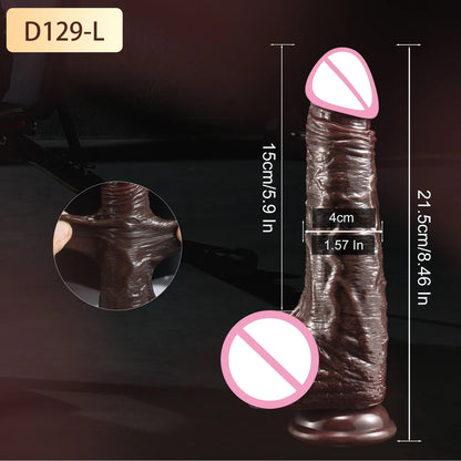 Super Realistic Dildo Sliding Foreskin Penis Penetration Anal Sex Toys Flexible Dick Dildos Sexy Adult Female Masturbation Toys