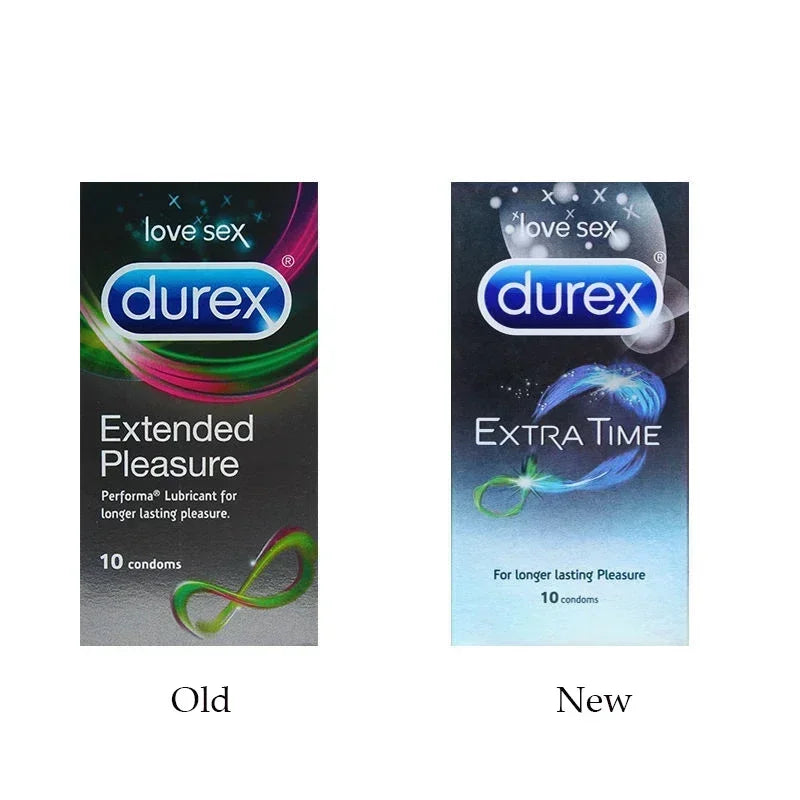 20/10pcs Durex Delay Ejaculation Spike Condoms Ultra Thin Factor Intimate Extra Lubricated Men Contraception Lasting Enlargement