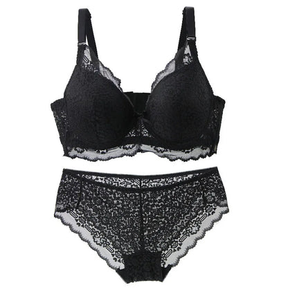 2024 New Black White Grey Red Blue Beige Bra Sets 34/75 36/80 38/85 40/90 42/95 44/100 BCDE Underwear For Women Lingerie