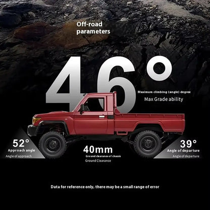 MN82PRO MN82 1/12 RC Car 4WD 2.4G Remote Control Car Simulation Classic All-terrain Off-road LED Light RC Truck Toys As Kid Gift
