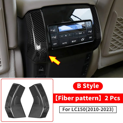 For 2010-2023 Toyota Land Cruiser Prado 150 Armrest Box Air Vent Corner protector Patch LC150 Interior Decoration  Accessories