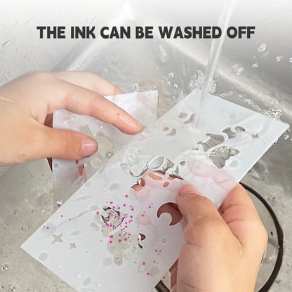 Electric Watercolor Spray Pen Children Hand-painted Color Paintbrush Washable 12 Color Spray Pen Toys for Kids Drawing Toy Gift