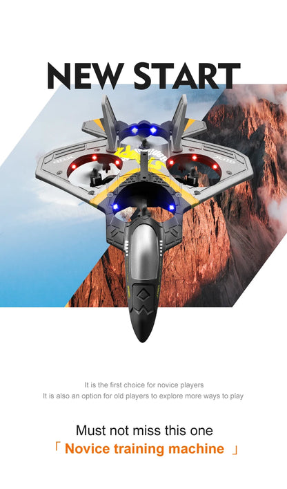 4DRC V17 RC Plane 2.4G Radio Control Fighter Hobby Plane Glider Airplane EPP Foam Remote Control Airplane RC Drone Kids Toys
