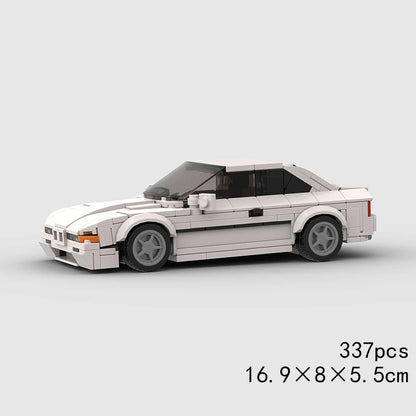 MOC Speed Sports Super Race Car Model Building Blocks Pickup Police Bricks City Racing Vehicle SUV Technical Rally Sport Toy