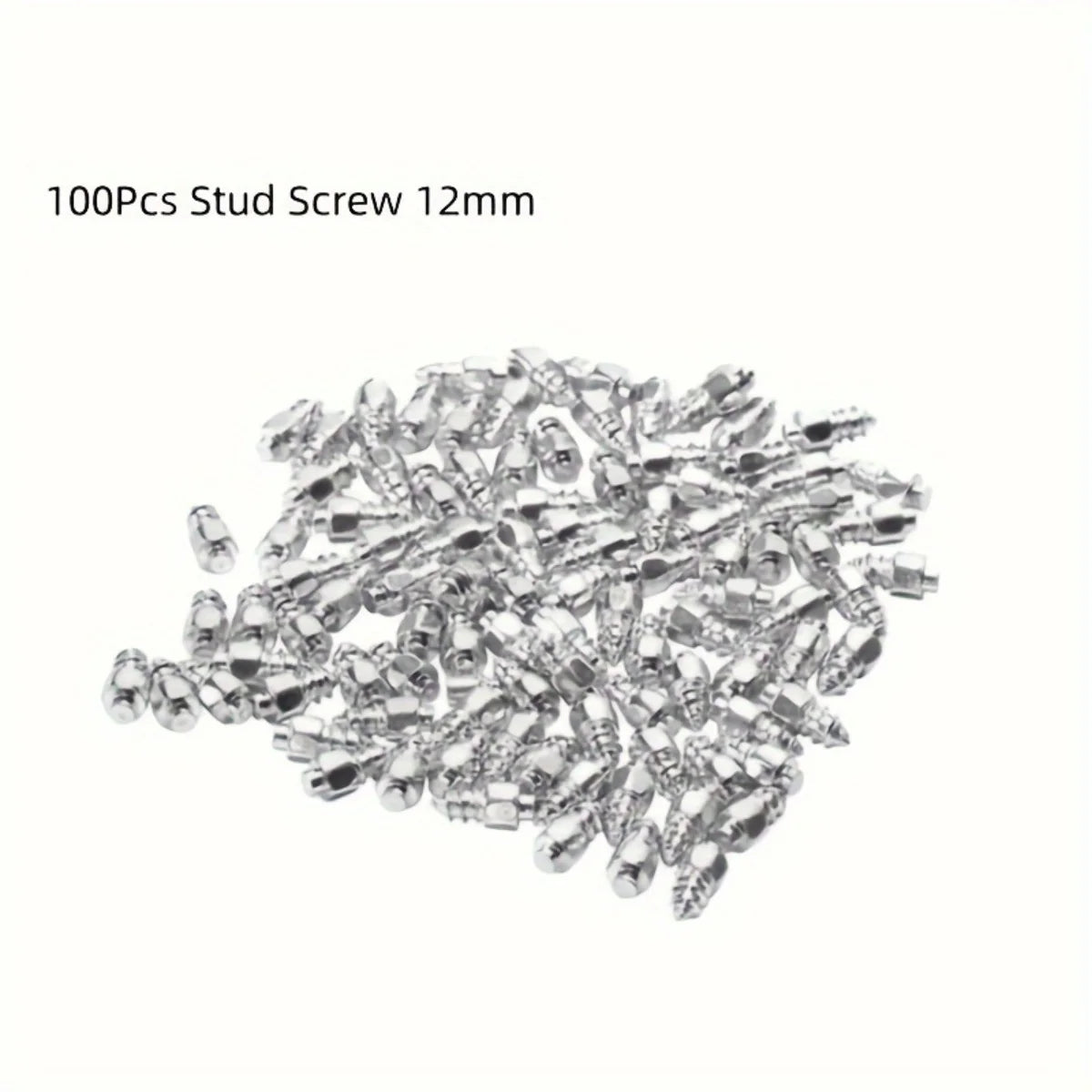 4*12/4*9mm non-slip skid nails Non-slip wheel tires 100PCs for cars motorcycles bicycles cars winter emergency