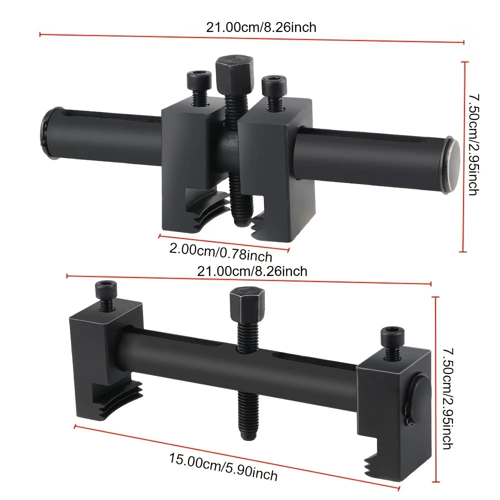 Universal Ribbed Pulleys Pullers For Ribbed Drive Pulley Crankshaft Tool Crankshaft Remover Adjustables 40mm -165mm Engine Tool
