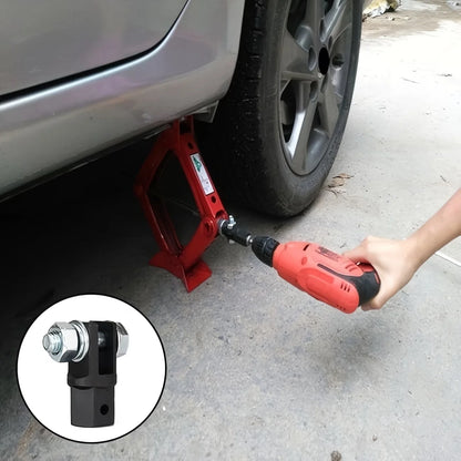 Scissor Jack Adaptor For Use With 1/2 Inch Drive Or Impact Wrench Tools Labor-Saving Electric Adapter Tools Drive Wrench Adapter