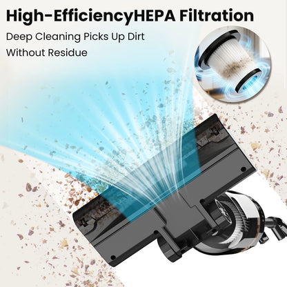INSE R7 Corded Vacuum Cleaner 600W Powerful Handheld Stick Vacuum 3 in 1 Lightweight Vacuum Cleaners for Carpet Floor Pet Hair