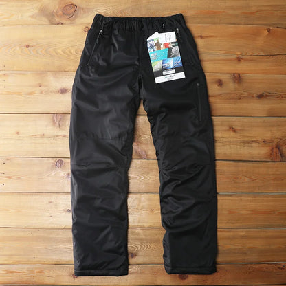 Value for Money Spring Autumn Winter Sports Pants Men Women Thin Cotton Windproof Warm Lightweight Elastic Slim Fit Trousers