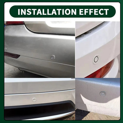 Car Parking Sensors Parking Kit LED Display 22mm 4 Sensors Backlight Reverse Backup Radar Monitoring System 6 Colors 12V