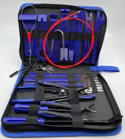 43pcs Hand Tool Set Pry Disassembly Tool Interior Door Clip Panel Trim Dashboard Removal Tool Kit Auto Car Opening Repair Tool