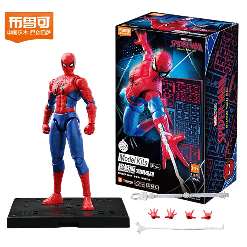 Blokees Deadpool 3 Wolverine Action Figures Spider-Man Movie Version Deadpool & Friend Series Collections Figures Adult Gift