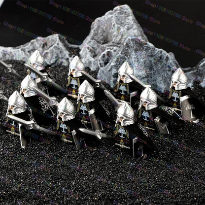 Medieval Knights Building Blocks Warrior Soldiers Crusaders Hospital Teutonic Knight Legion Figures Block Toys Accessories