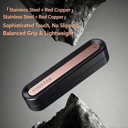 EDC Fidget Toys Magnetic Push Slider Crisp Sound Mechanical Ratchet Fidget Spinner ADHD Anxiety Stress Relief Toy ADHD Desk Toy