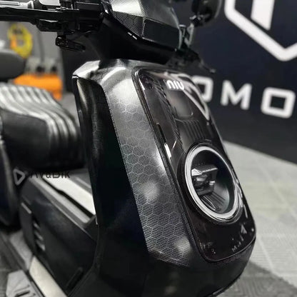 Retail Hexagonal Honeycomb Carbon Fiber Black Football Pattern Sticker Vinyl Car Wrap Foil Self Adhesive with Air Bubble Free