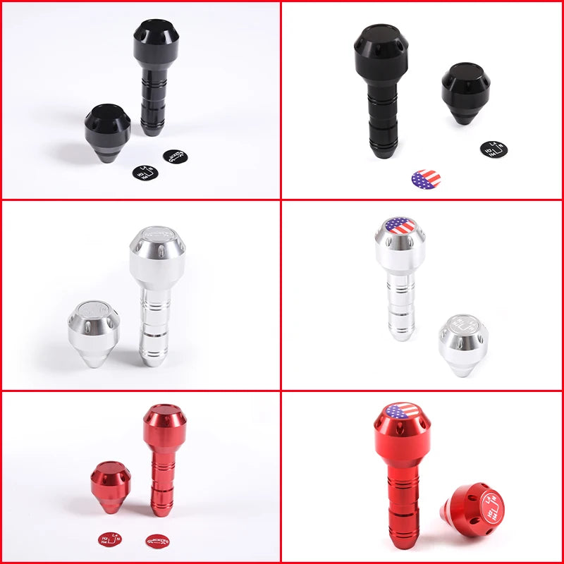 For Toyota FJ Cruiser 2007-2021 Car Gear Grip Head Shift Knob Modification Aluminum alloy interior Accessories