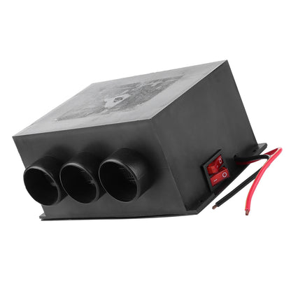 12V Car Heater 3 Hole Portable Winter Heating Warmer  Defroster Fog Removing Auto Interior Accessories Car Demister