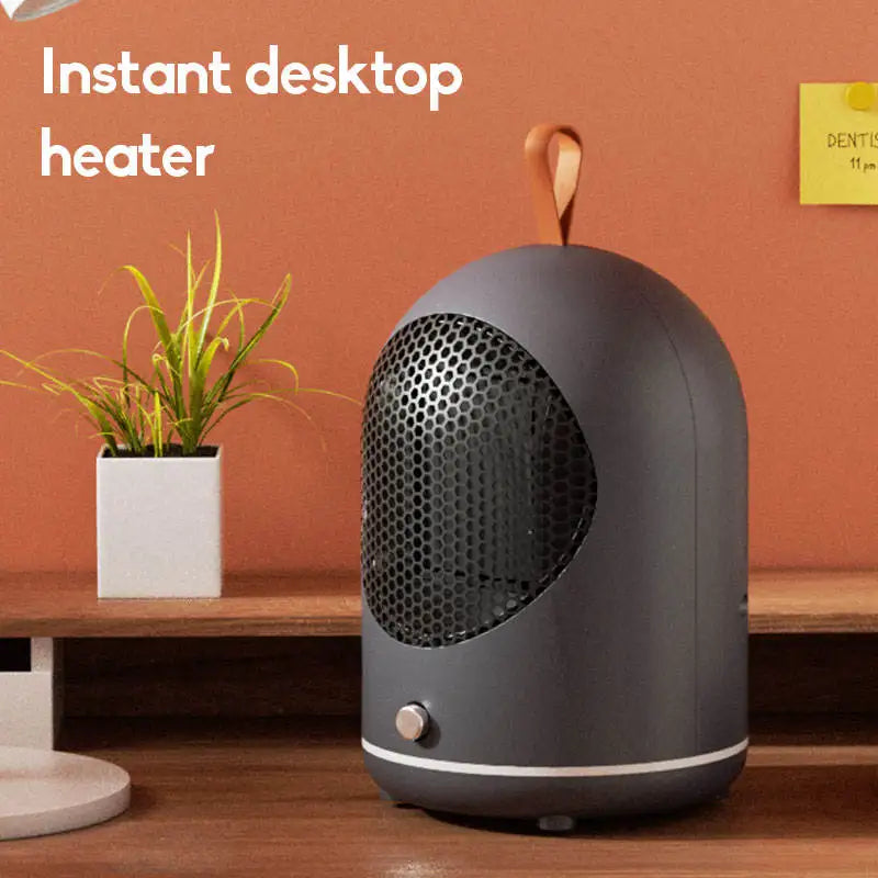 500W Desktop Heater Silent Electric Heater Suitable for Home Office and Small Portable Heater