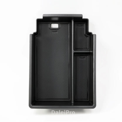 For BYD Sealion 07 2024 2025 Armrest Storage Box Center Console Layered Storage Box Cup Holder Modification Interior Accessories