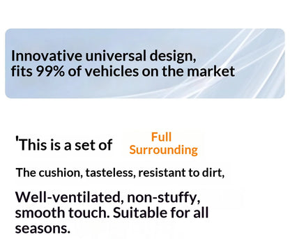Four Seasons General Motors High end Summer Thin Design Car Rear Seat Cushion Ventilation and Breathability