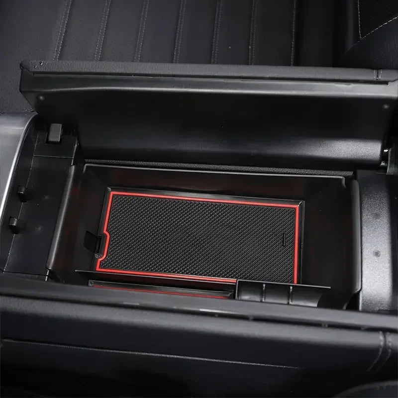 Weizhida For Mercedes Benz C Class W206 2022-2025 ABS Car Central Control Armrest Box Storage Box Cell Phone Box Car Accessories