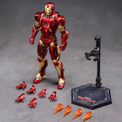 ZD Toys Iron Man Action Figures (Models: MK1-MK10,MK9, MK12, MK14, MK15, MK18, MK28, MK38, MK40, MK42, MK43,MK46 7-Inch, etc