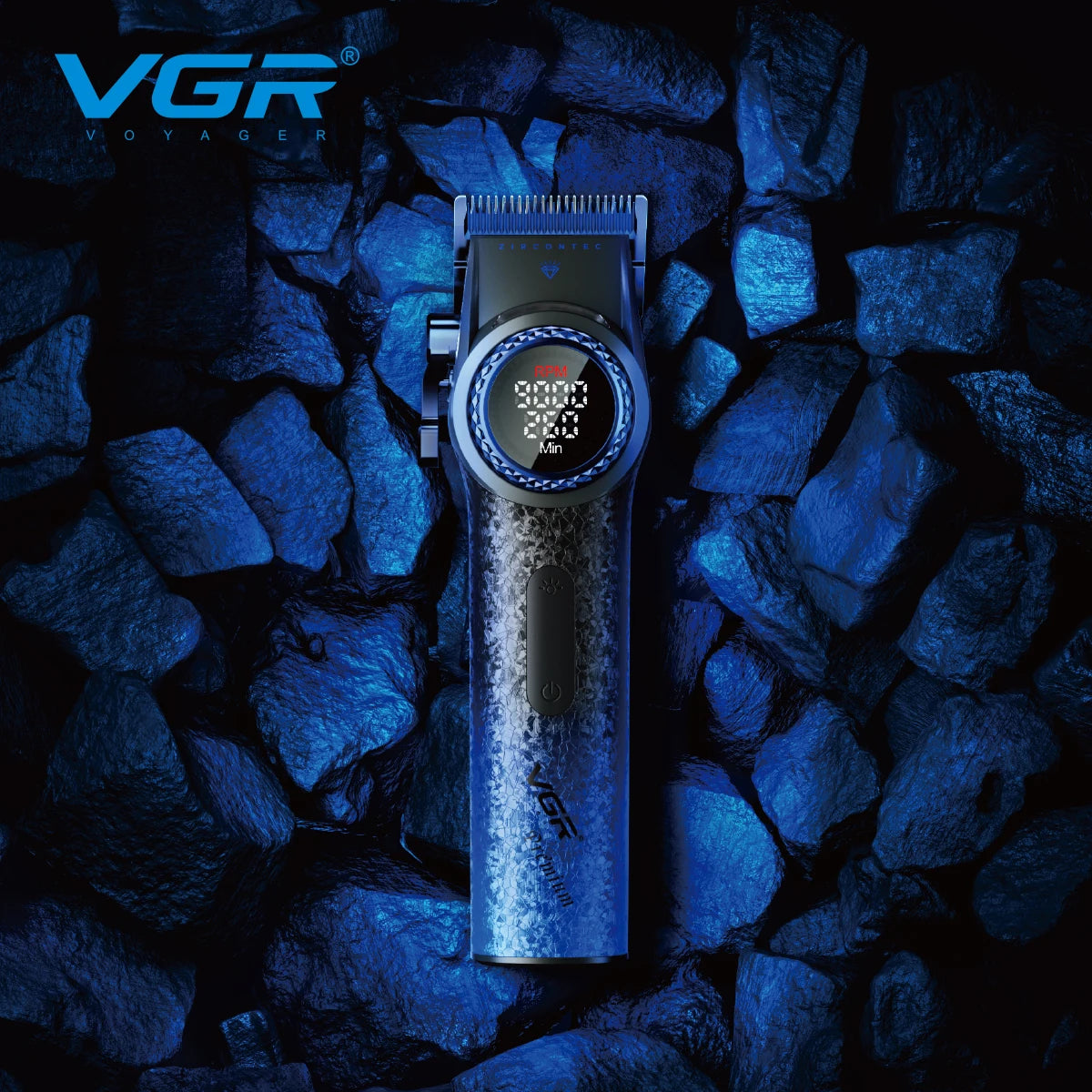 VGR Professional Hair Clipper with 12000 RPM High end Base Hair Trimmer Hair Salon Home Multi gear Adjustable Hair Clipper V-001