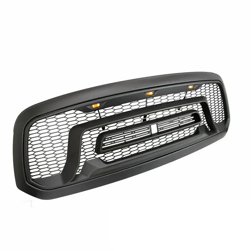 Raptor Style Front Mesh Grill Racing Grille Bumper Mask Replacement Grid For Dodge Ram 1500 2013-2018 Air intake grille
