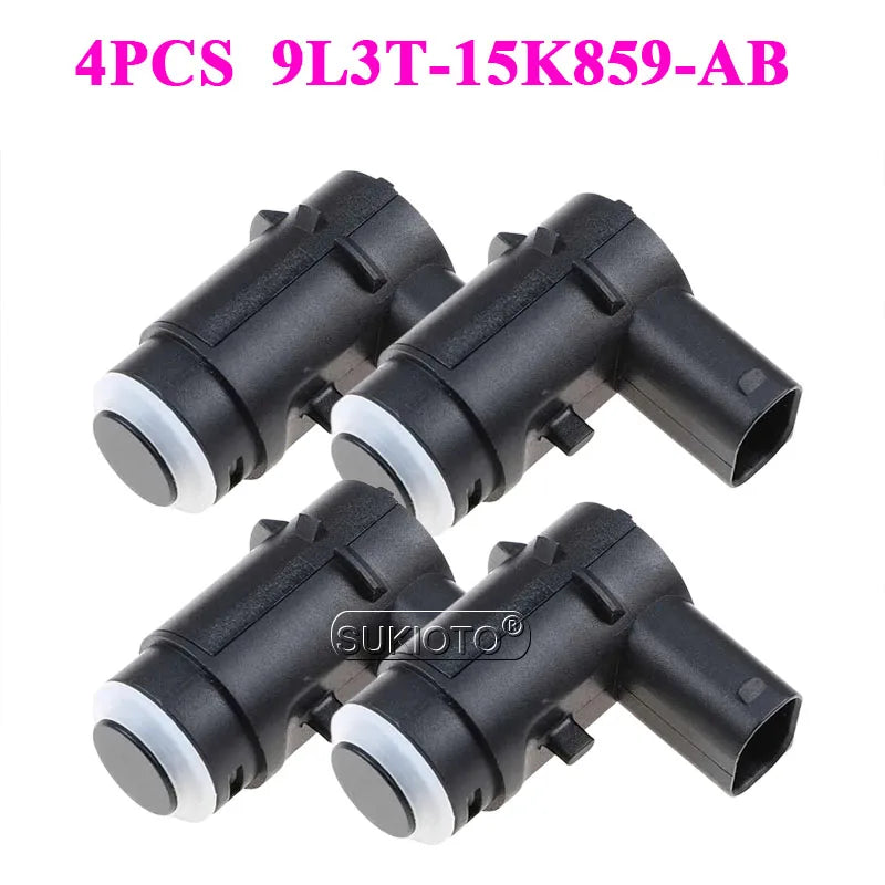 4PCS 9L3T-15K859-AB 9L3T-15K859-AA Parking Sensor For Ford F-150 F150 PDC Parking Sensor Reverse Assist Bumper Backup Sensor