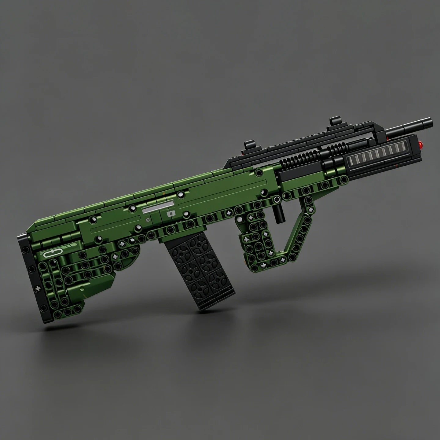 2026 New Model AUG Assault Rifle Military Equipment Building Block Gun—Educational Toy Gun