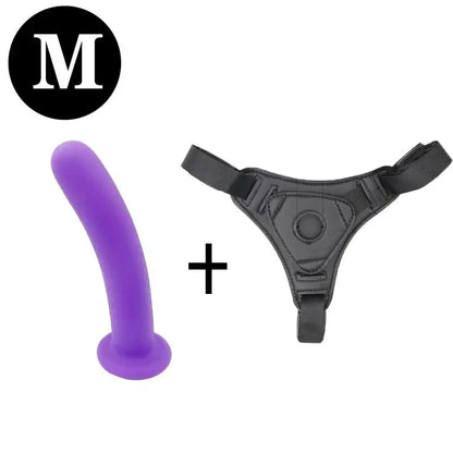Adjustable Silicone Strap On Dildo Harness Set S M L Sizes Realistic Penis Panties for Women Lesbian Couples G-Spot Anal Vaginal