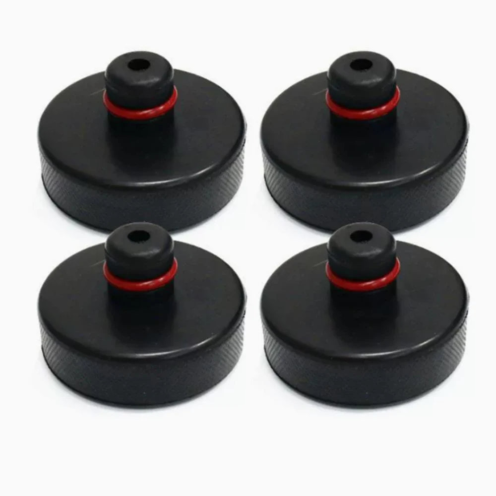 4‑Pack Rubber Jack Pads for Tesla Model 3/Y Anti‑Slip Lifting Point Protector Car Jack Accessories for Tesla Floor Jack