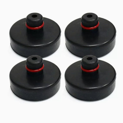 4‑Pack Rubber Jack Pads for Tesla Model 3/Y Anti‑Slip Lifting Point Protector Car Jack Accessories for Tesla Floor Jack
