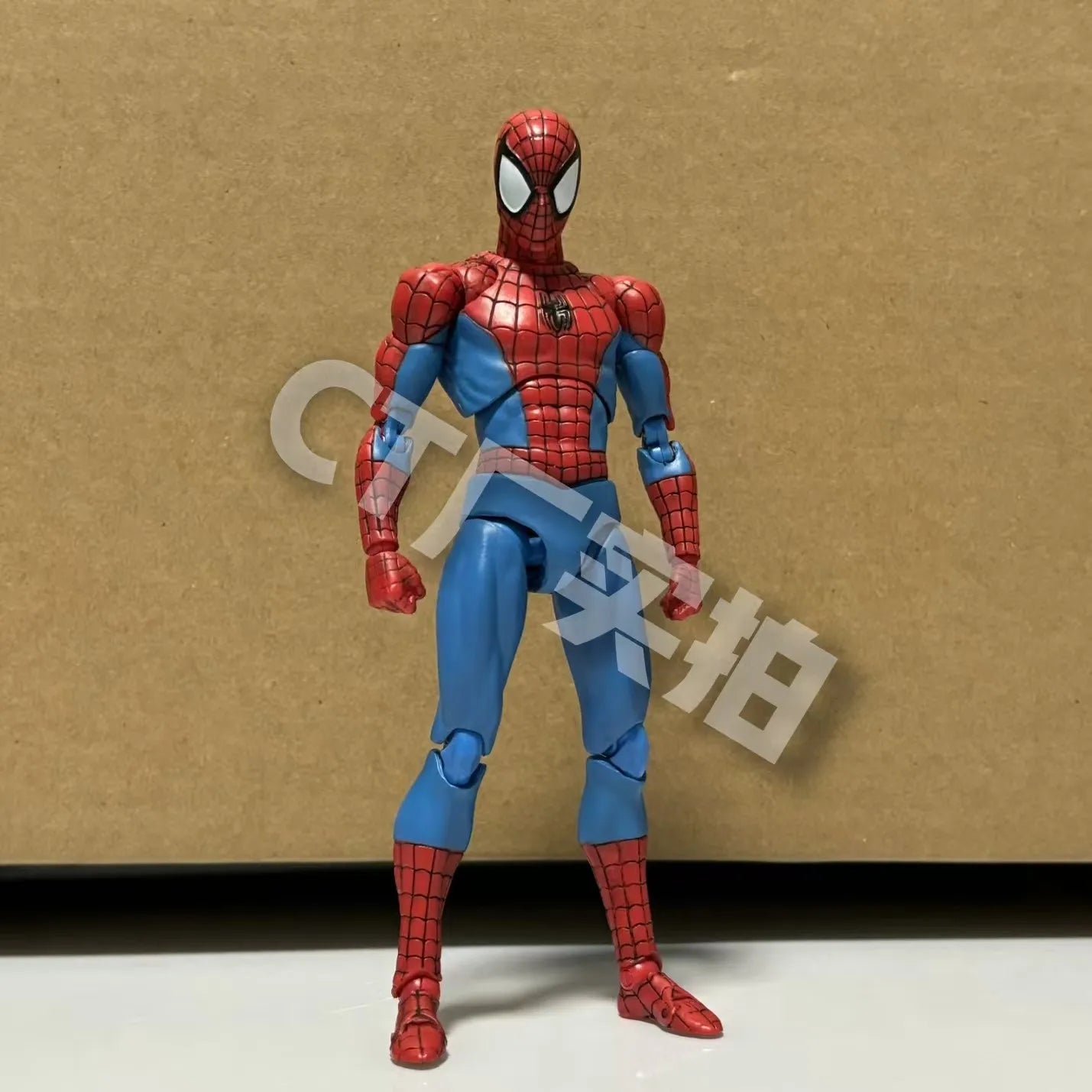 Ct Toys Spiderman Mafex 185 Classic Costume Anime Figure Ver Miles Morales 2099 Spider-man Action Figure Figurine Toys Gift