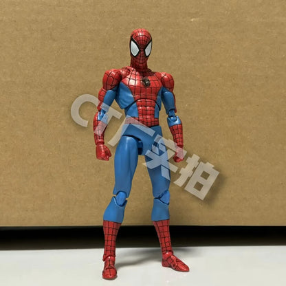 Ct Toys Spiderman Mafex 185 Classic Costume Anime Figure Ver Miles Morales 2099 Spider-man Action Figure Figurine Toys Gift