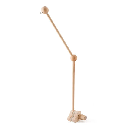 Baby Wooden Gym Frame Rattle Toys Baby Room Decor Newborn Hanging Sensory Toys Foldable Play Gym Frame Kid Holder Bracket Gift