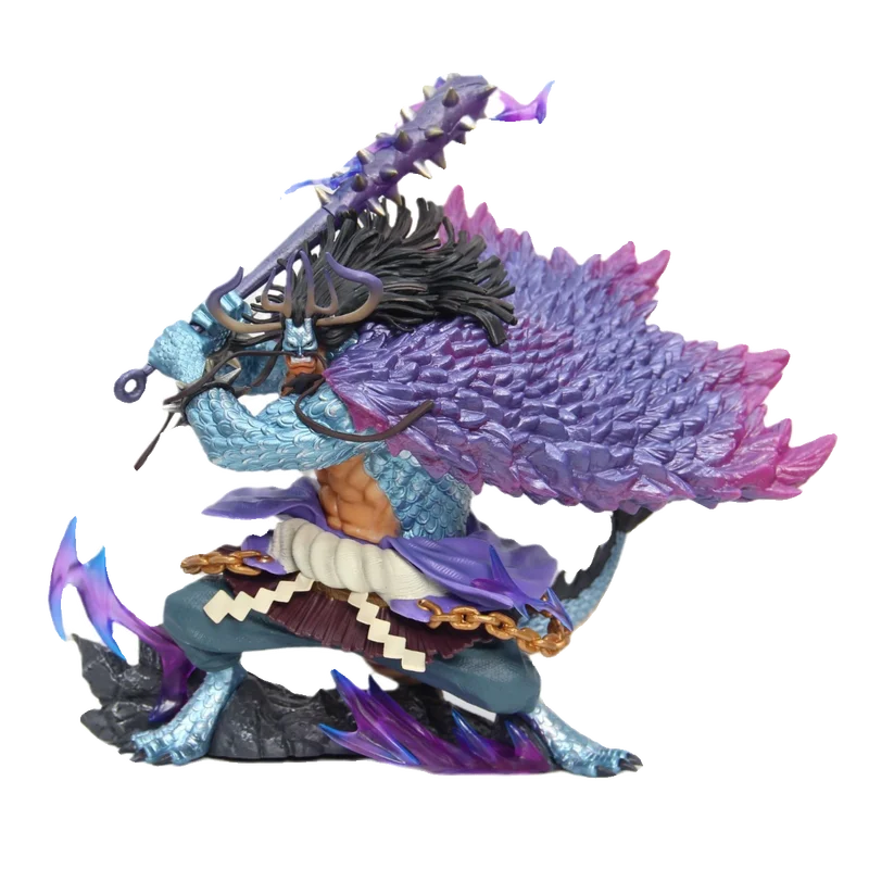 30cm One Piece Kaido Four Emperor Beasts Pirates Anime Figure Model Statue Collection Desktop Decoration Ornament Toys Gift